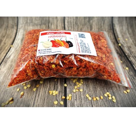 Sušený výlisok Habanero červené 32g