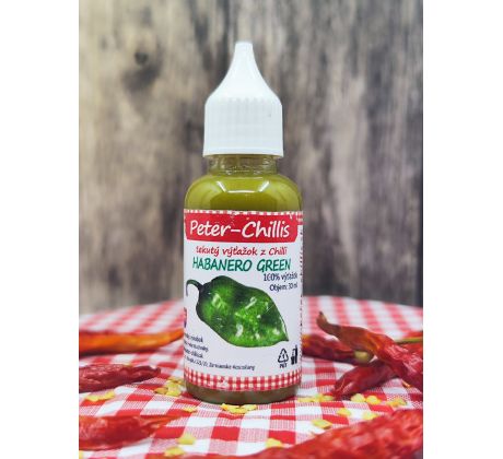 Habanero zelené 30 ml