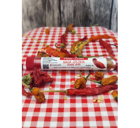 Naga Jolokia červená -mletá 5g